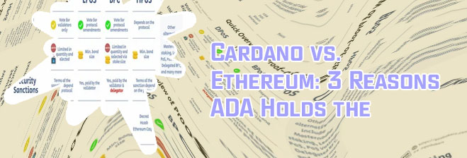 Difference between cardano and ethereum