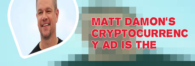 Matt damon cryptocom commercial